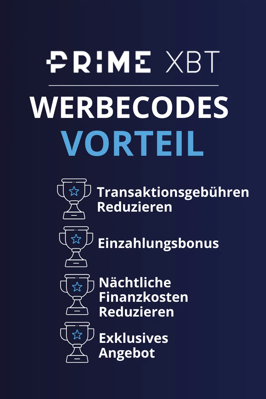 Hauptvorteile von PrimeXBT Promo-Codes.