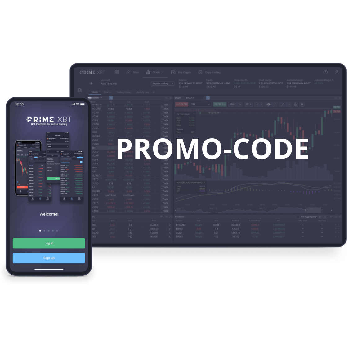 PrimeXBT Promo-Code.